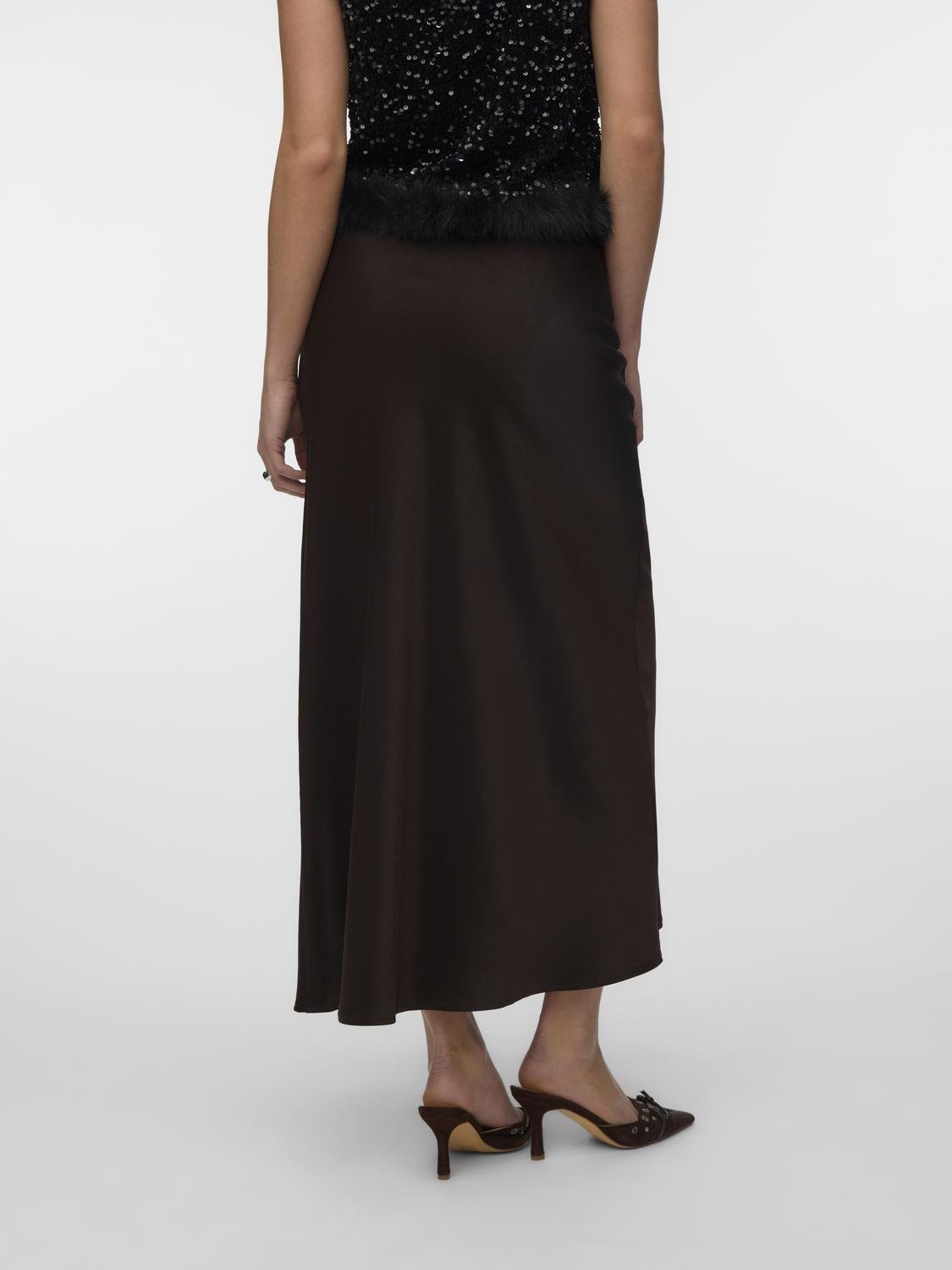 VMCHARM Midi Skirt - Chocolate Torte - VERO MODA & VILA Bergvik